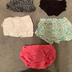 Newborn girl shorts